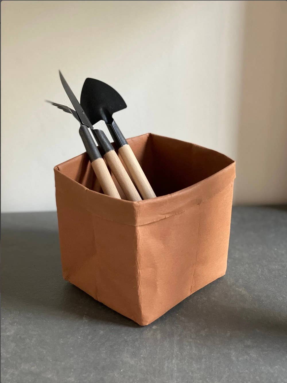 Storage Box | Kraft Paper Leather | Small