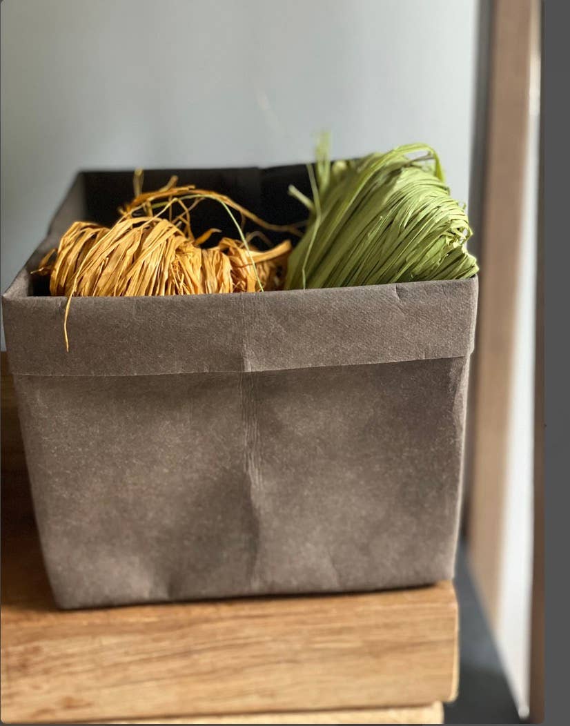 Storage Box | Kraft Paper Leather | Medium