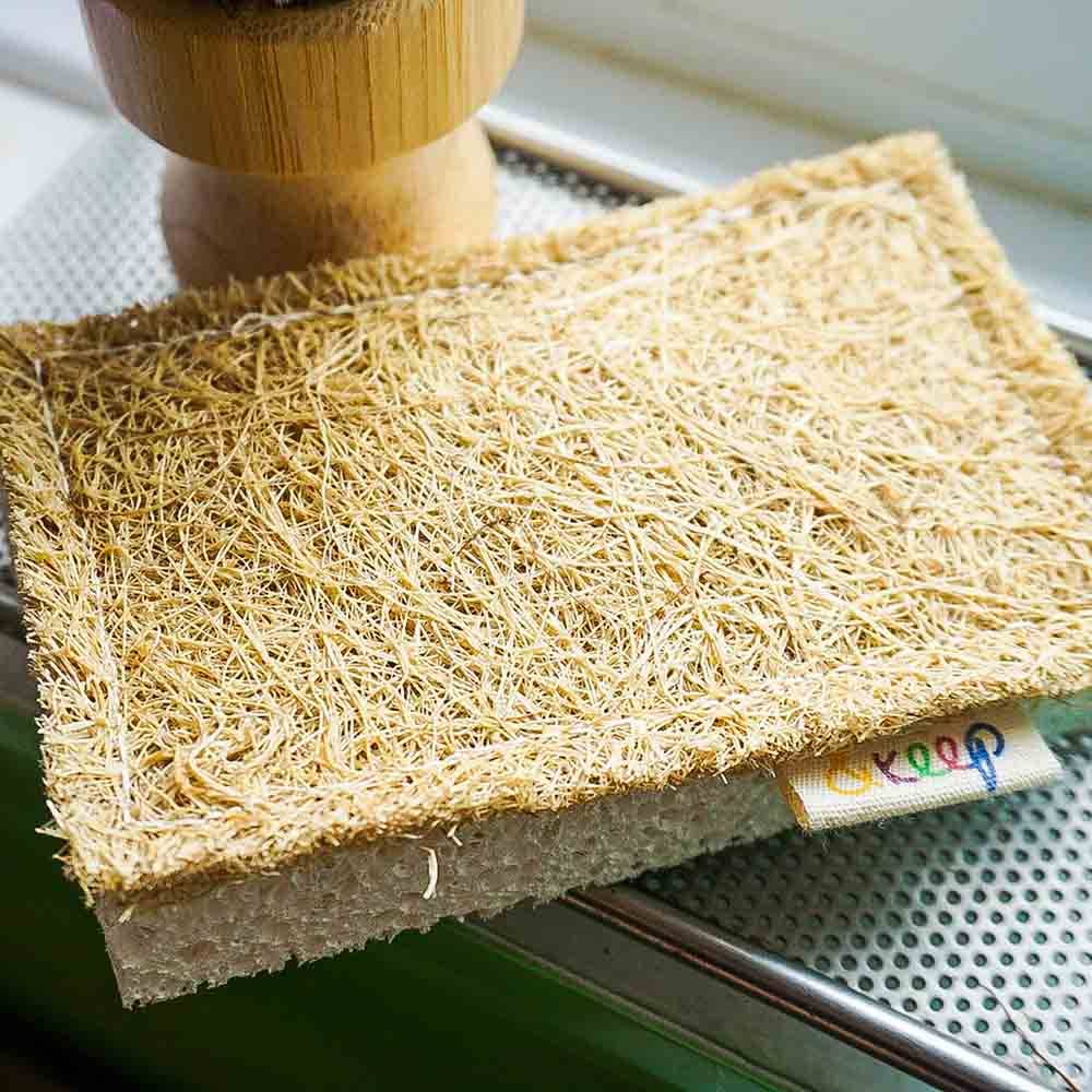 Scourer Sponge | Sisal & Cellulose