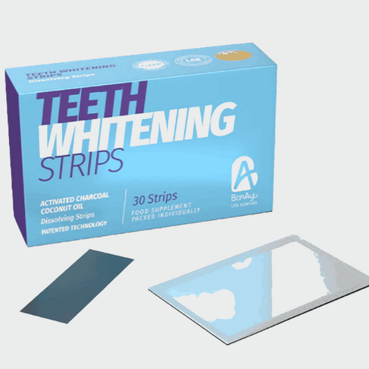 Teeth Whitening Strips - Peroxide-Free | Pack of 30