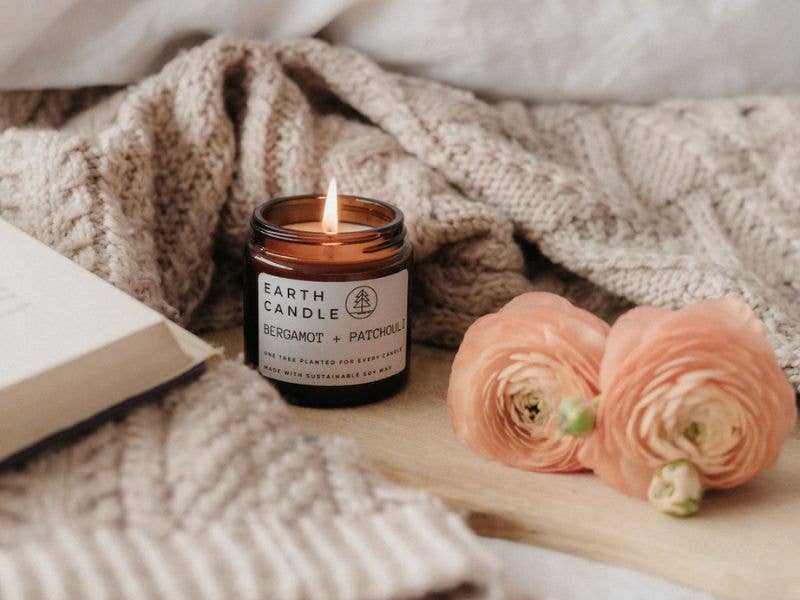 Candle | Soy Wax | Bergamot + Patchouli