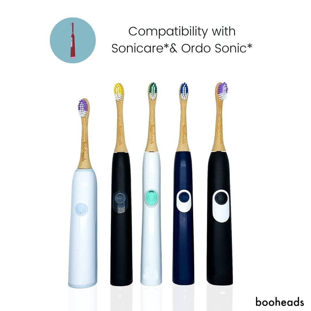 Electric Toothbrush Heads | Sonicare Compatible | Pack of 4