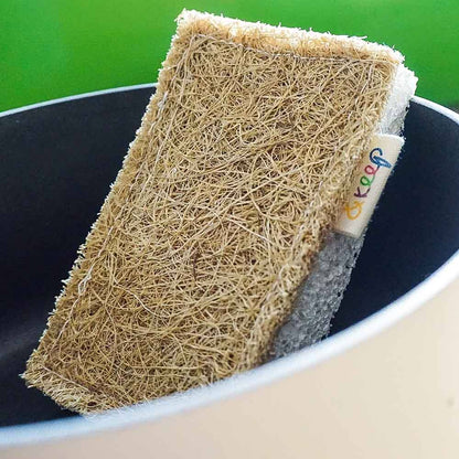 Scourer Sponge | Sisal & Cellulose