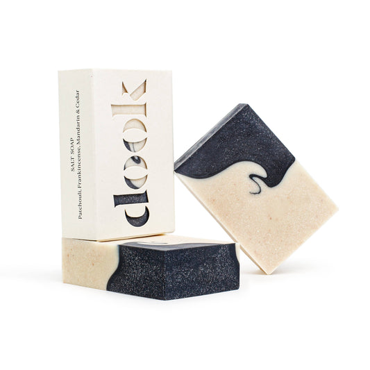 Salt Soap | Patchouli, Frankincense, Mandarin & Cedar