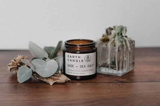 Candle | Soy Wax | Sage + Sea Salt