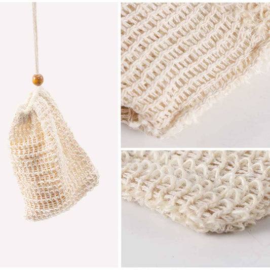 Soap Saver Pouch | Organic Sisal & Jute